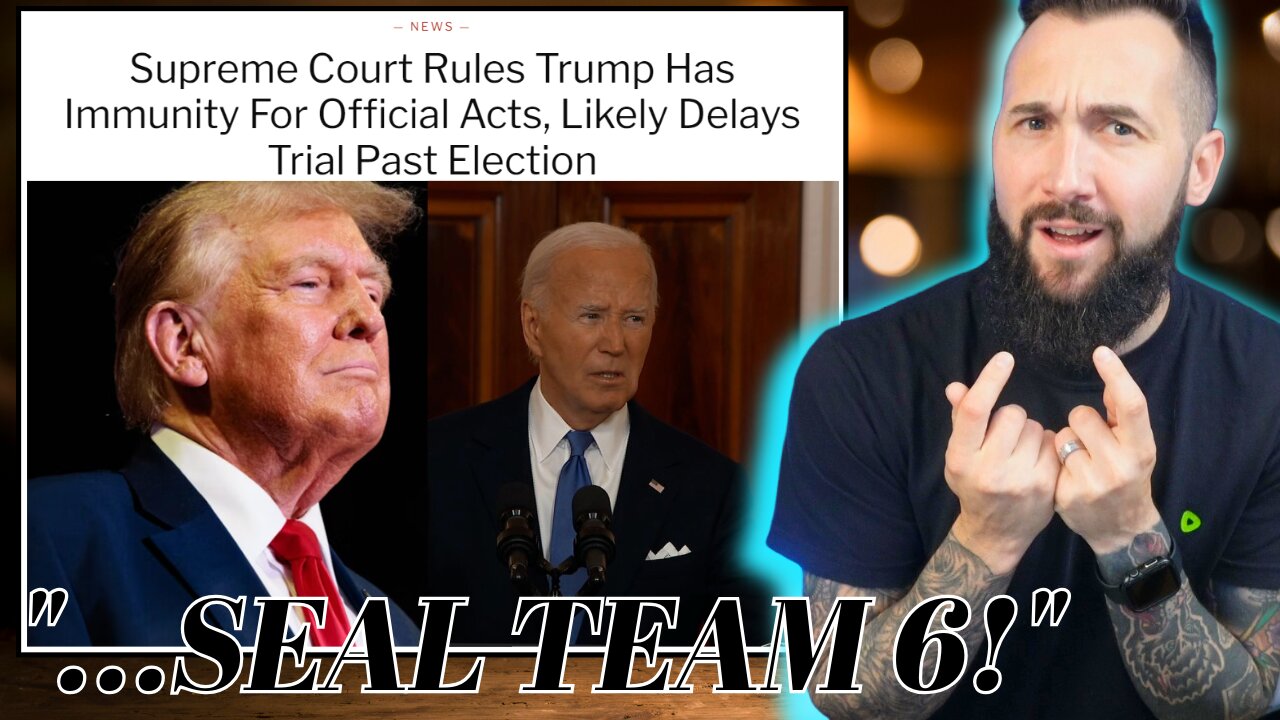 Supreme Court Rules On Trump Immunity And Biden Has Left The Building