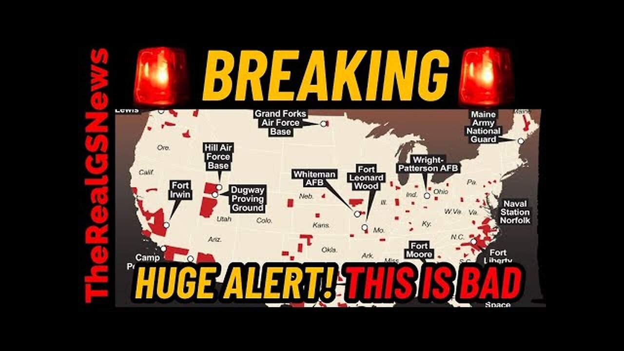 EMERGENCY!! ⚠️ 17 Military Bases In The United States Are On HIGH ALERT 🚨