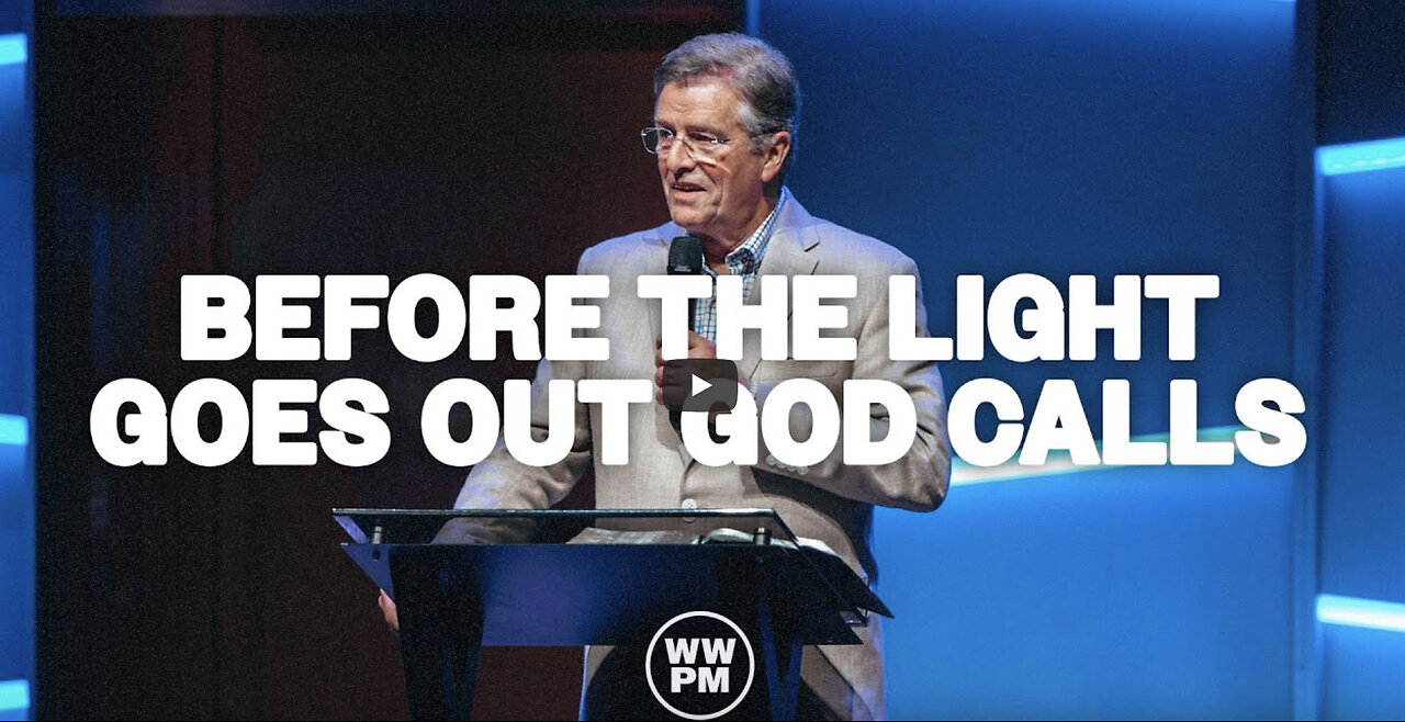 Before The Lights Go Out, God Calls - Carter Conlon