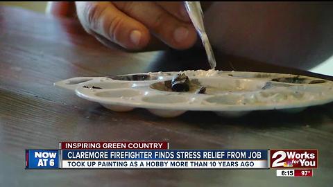 Claremore firefighter finds relief from job
