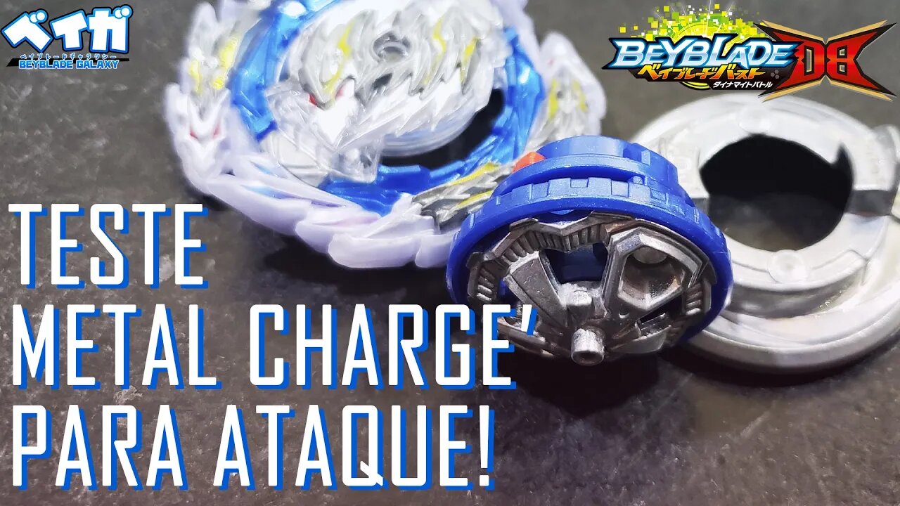 CHARGE METAL' É BOM PARA ATAQUE? - Beyblade Burst ベイブレードバースト