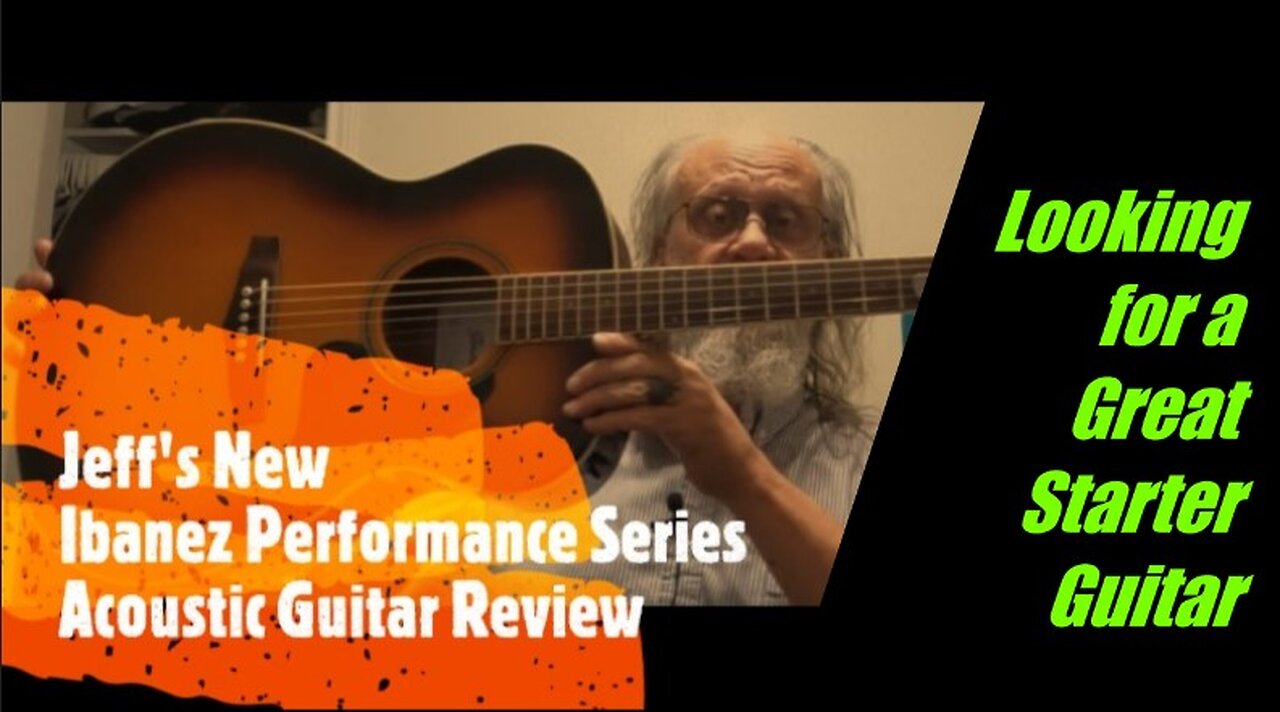 Jeffs New Ibanez Performance Series Acoustic Guitar Review