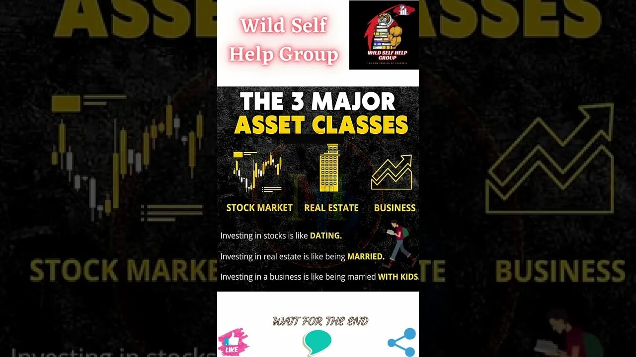 🔥The 3 major assets classes🔥#shorts🔥#wildselfhelpgroup🔥21 August 2022🔥