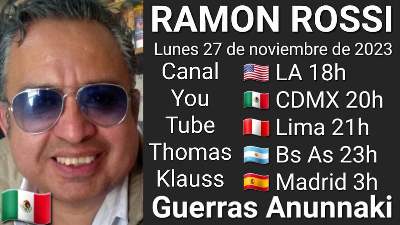 Guerras Anunnaki // Ramon Rossi 🇲🇽 @ufourmahtitans4701 (27-11-23)