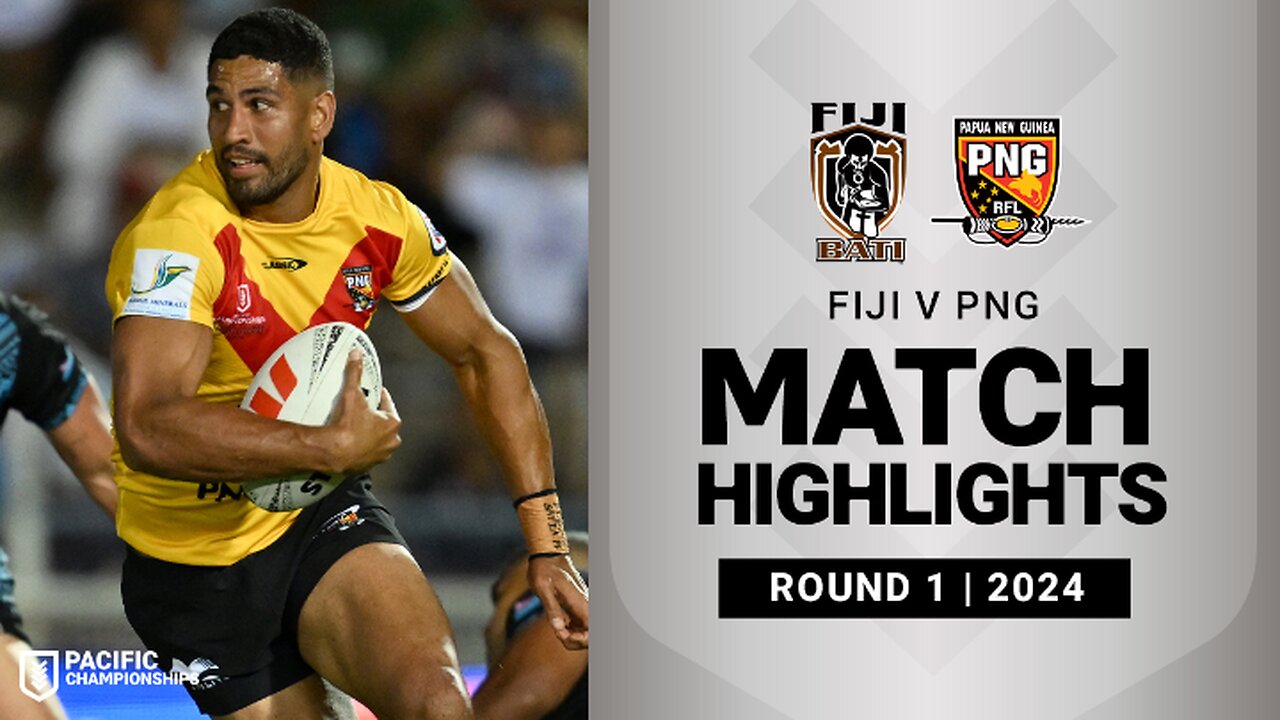 NRL - Match Highlights 🎥 - #PacificChamps Watch all the highlights as Fiji take on the PNG Kumuls!