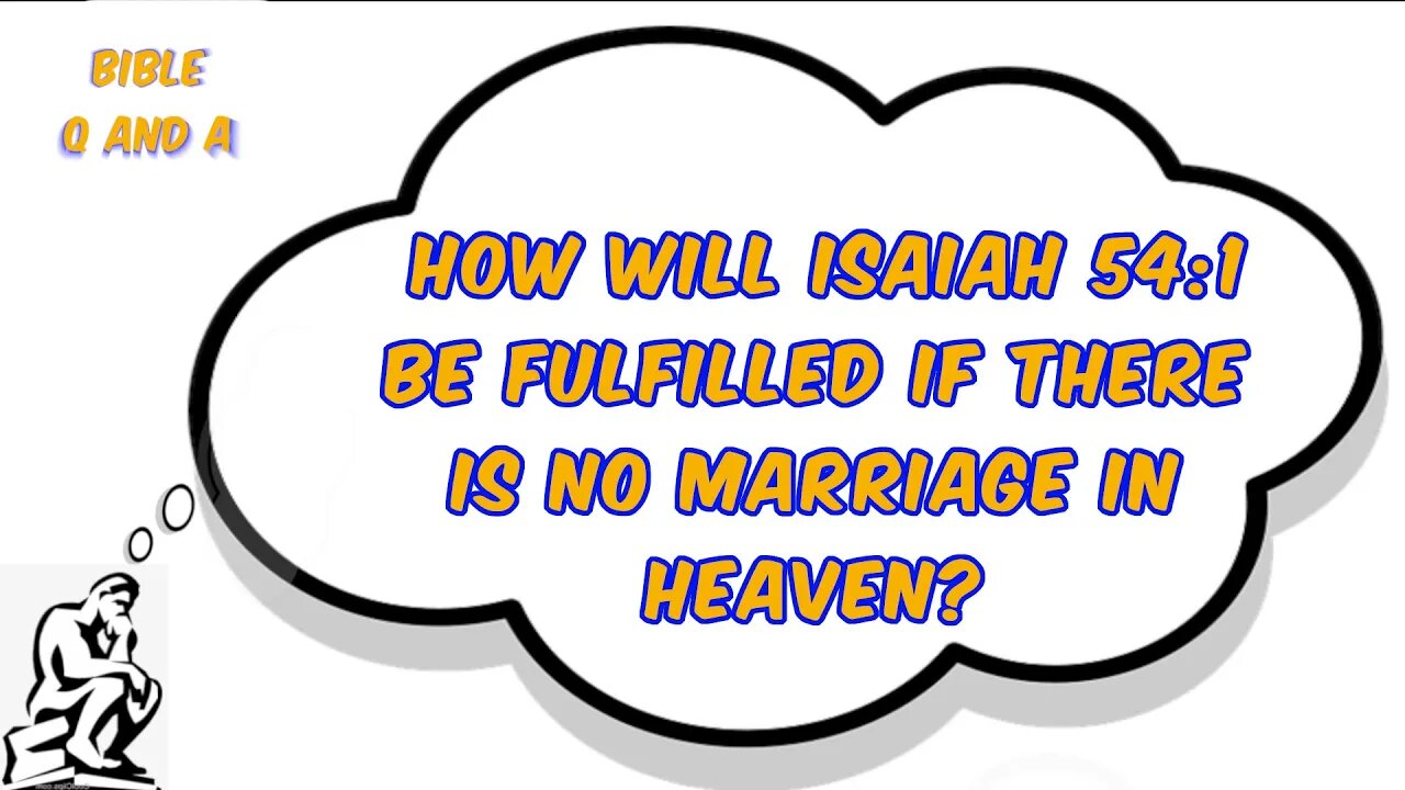 About Prophecy & Marriage in Heaven