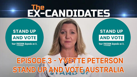 Yvette Peterson Interview - Stand Up and Vote Australia - X-Candidates 03