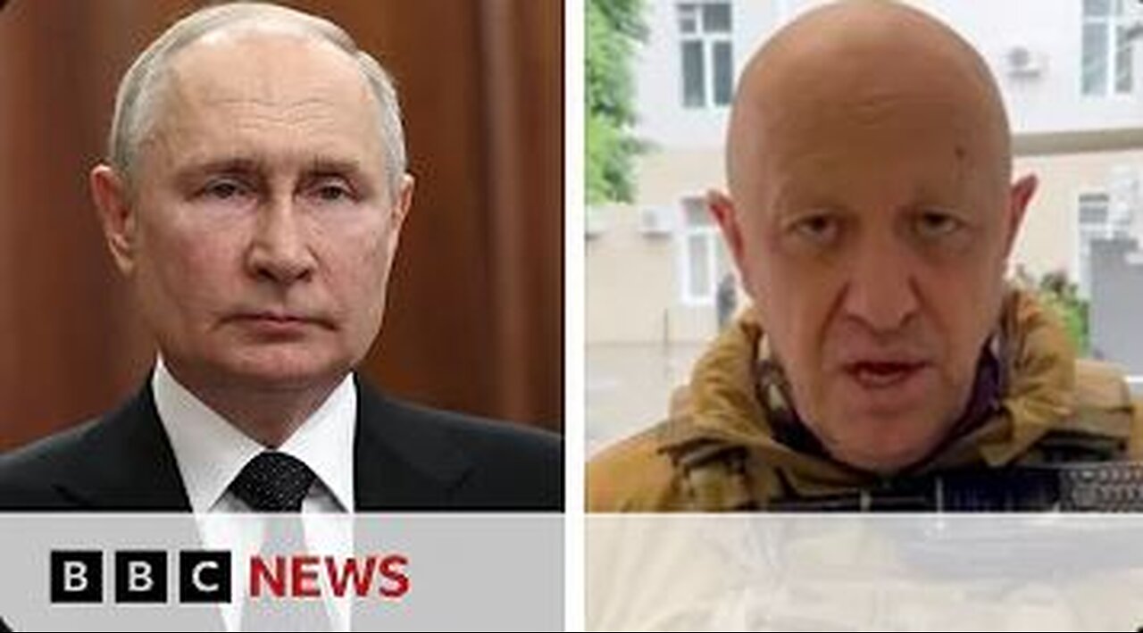 Putin vows to punish mercenaries as Wagner leader calls for rebellion against army – BBC News