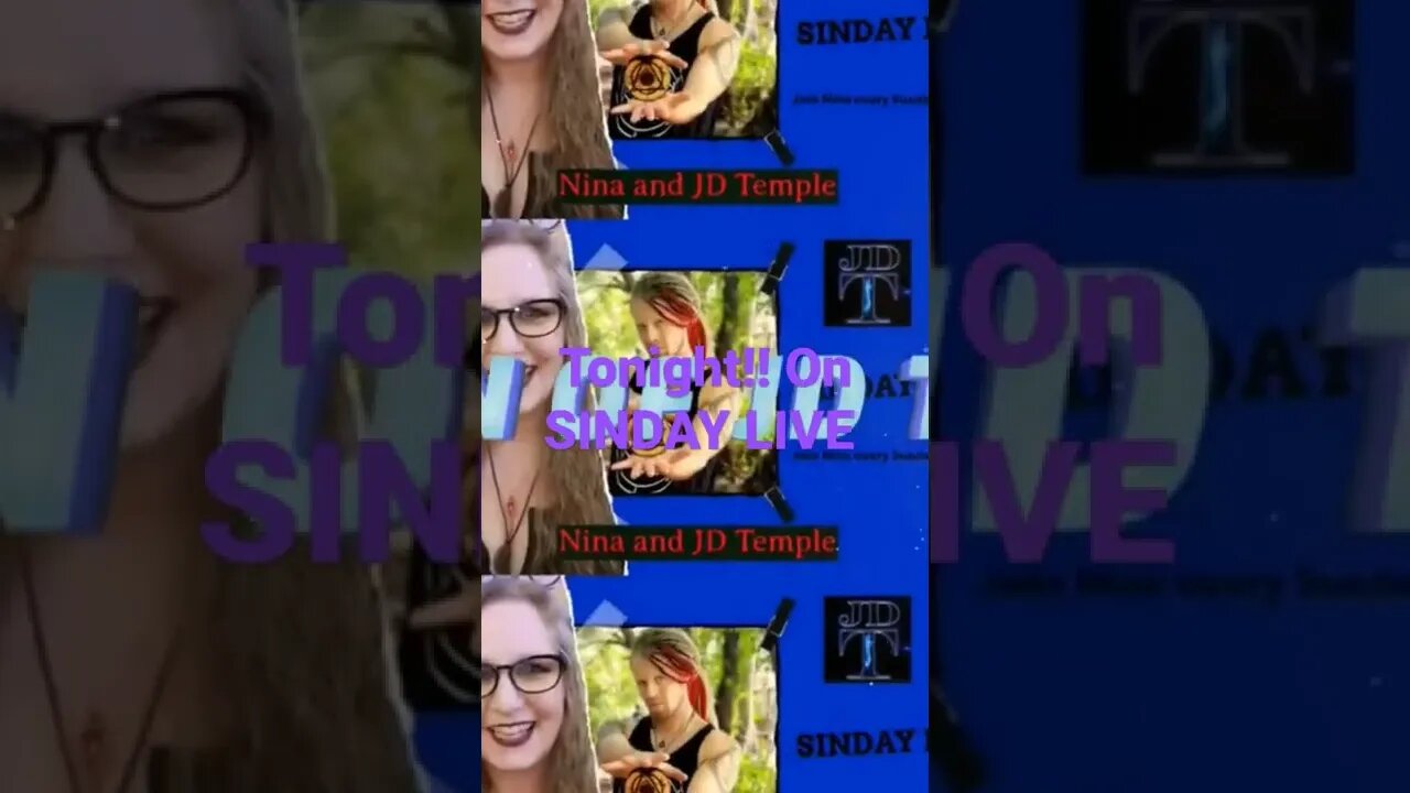 join us on YouTube and Facebook live at 6 PM PST/ 9 PM EST #ninathemystic