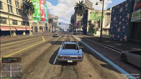 Grand Theft Auto V stunt jump