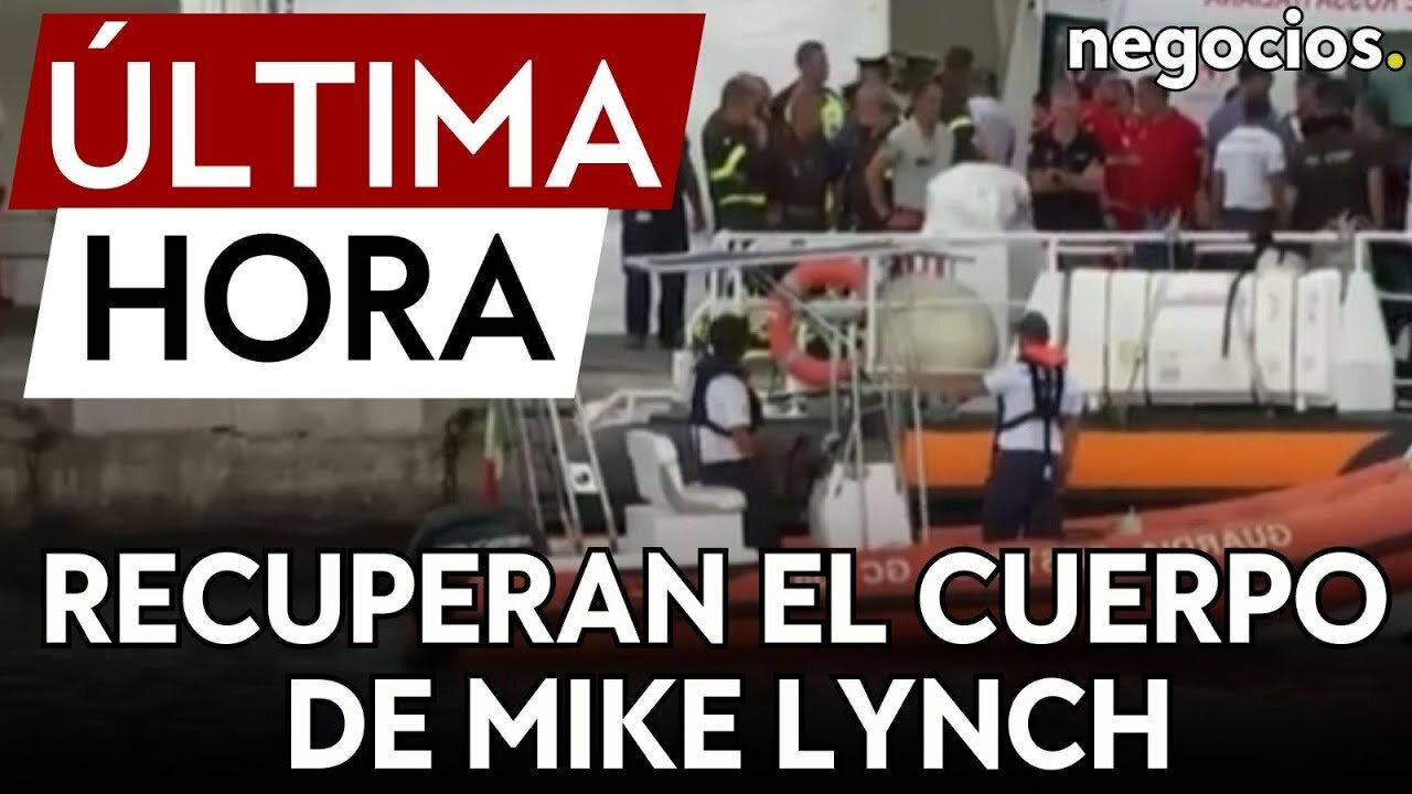 ÚLTIMA HORA | Recuperan el cadáver del magnate Mike Lynch del Bayesian naufragado en Italia