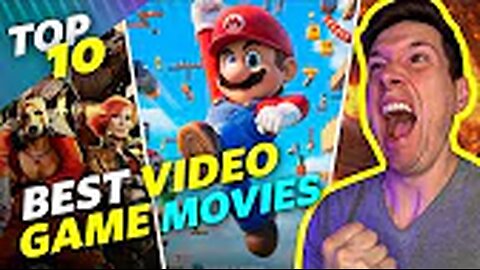 TOP 10 BEST Video Game Movies!