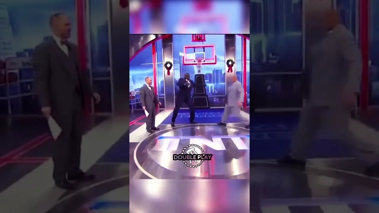 Chuck punches Shaq and runs away #shorts