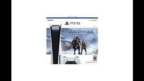 PlayStation 5 Console – God of War Ragnarök Bundle.