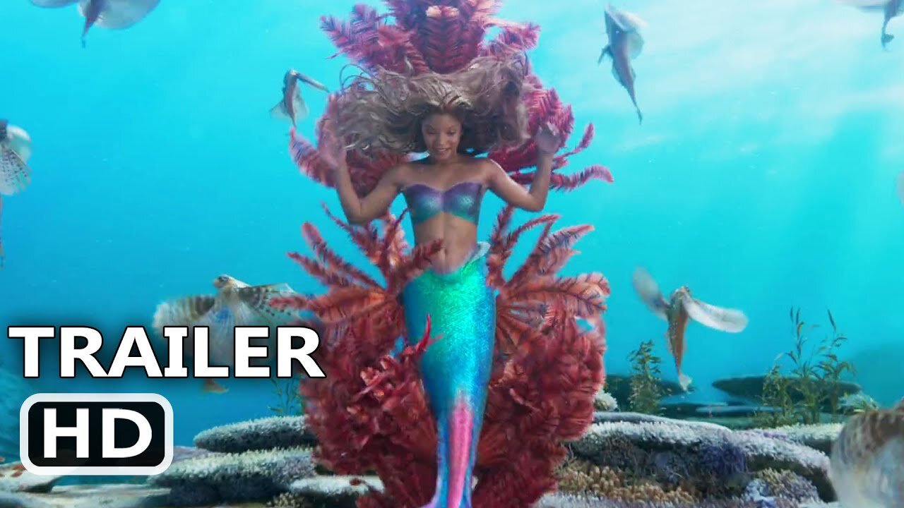 THE LITTLE MERMAID Trailer (2023)Halle Bailey, Melissa McCarthty, Javier Bardem.