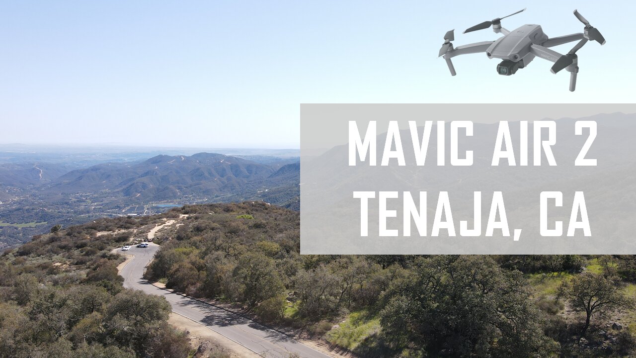 DJI Mavic Air 2 visits Tenaja, California