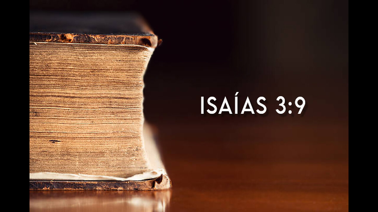 Isaías 3:9