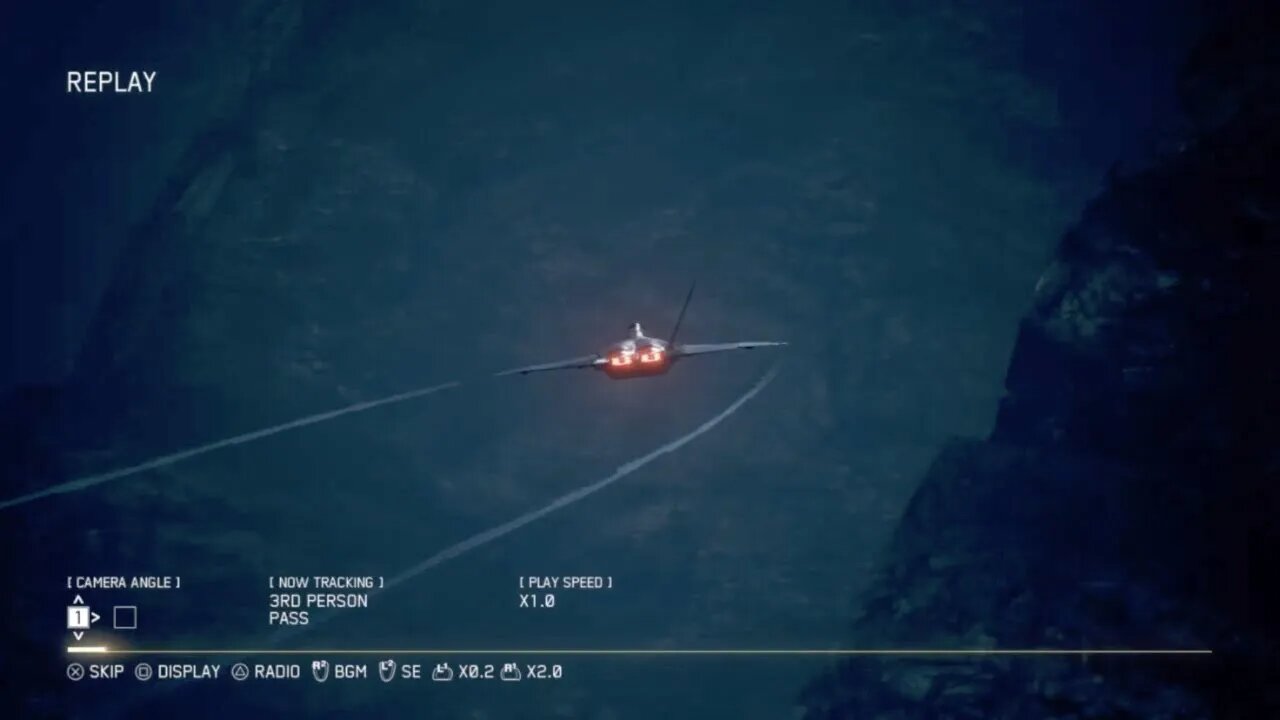 Ace Combat 7 Mission 14 by Mobius 1 Ace, S Rank, No Damage Remastered (PS4)