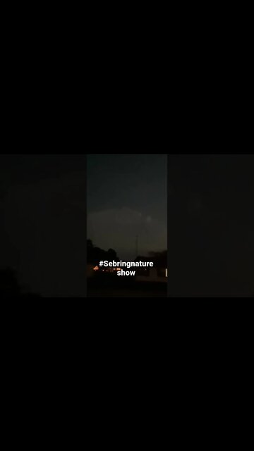 It is amazing how we can see the night shows (thunder caps) from Sebring FL