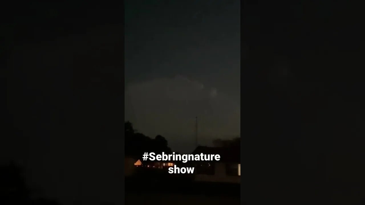 It is amazing how we can see the night shows (thunder caps) from Sebring FL