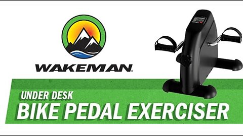 Under Desk Bike and Pedal Exerciser - At-Home Physical Therapy Equipment and Exercise Machine