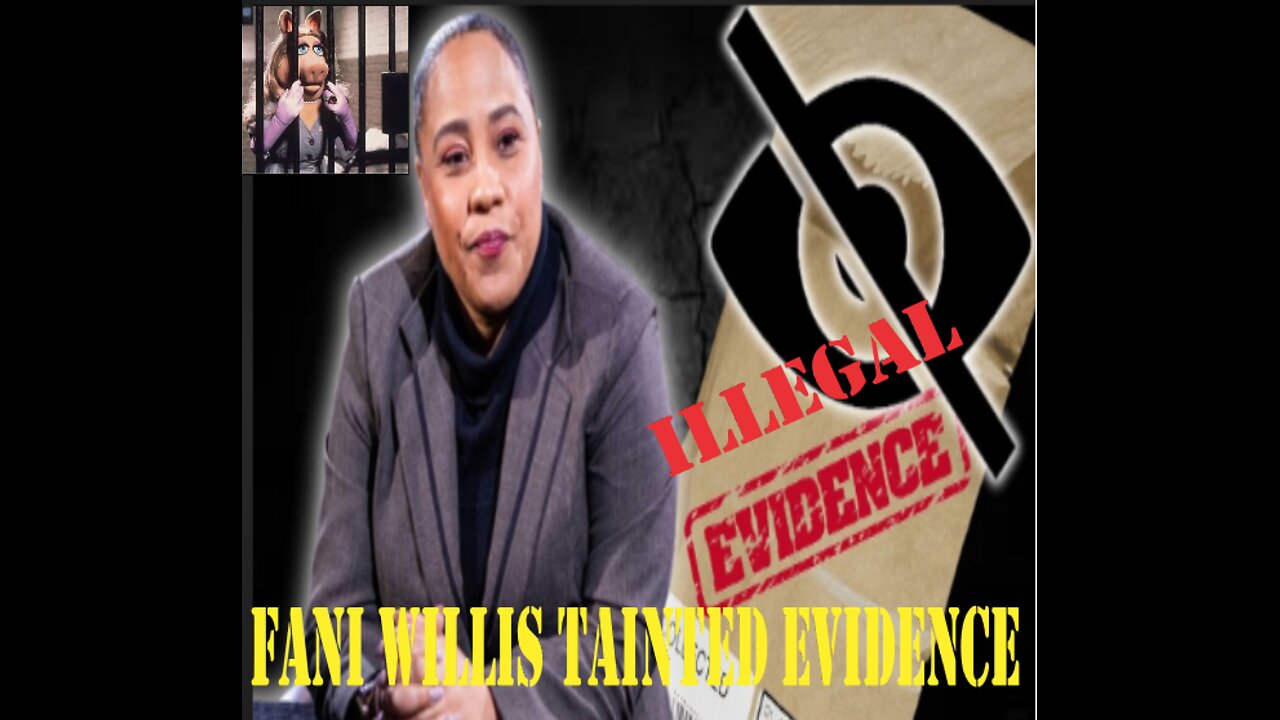 FANI WILLIS ILLEGALLY OBTAINED EVIDENCE AT THE BEGINNING OF THE TRUMP PERSECUTION TRIAL!!!