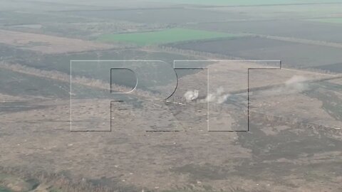 DPR Artillery Hitting Ukrainian Positions Near Novoselovka