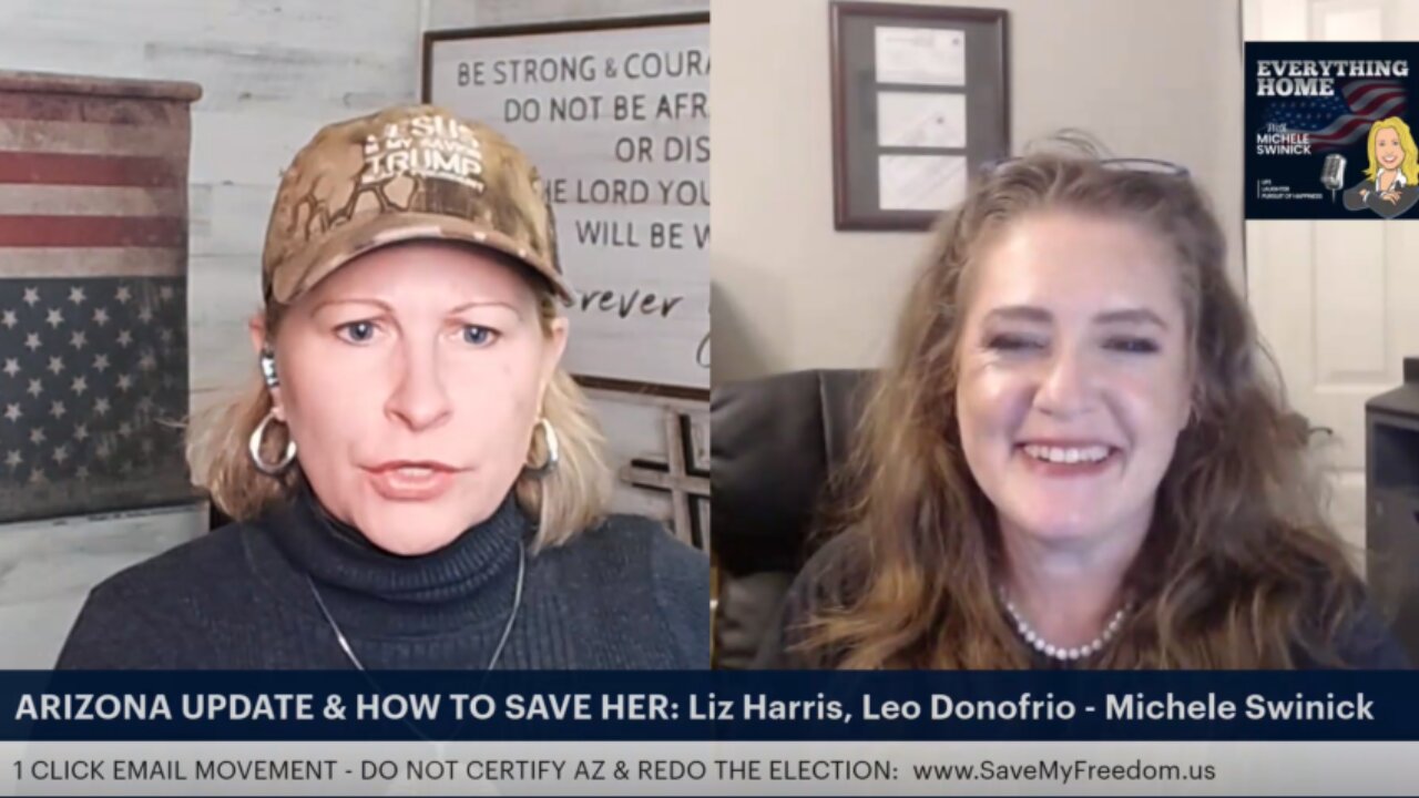 412: LEO DONOFRIO & LIZ HARRIS - ARIZONA UPDATE & How To Save YOUR 1 Freedom Left!