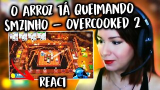 REACT - Smzinho "O arroz tá queimando!" - Overcooked 2