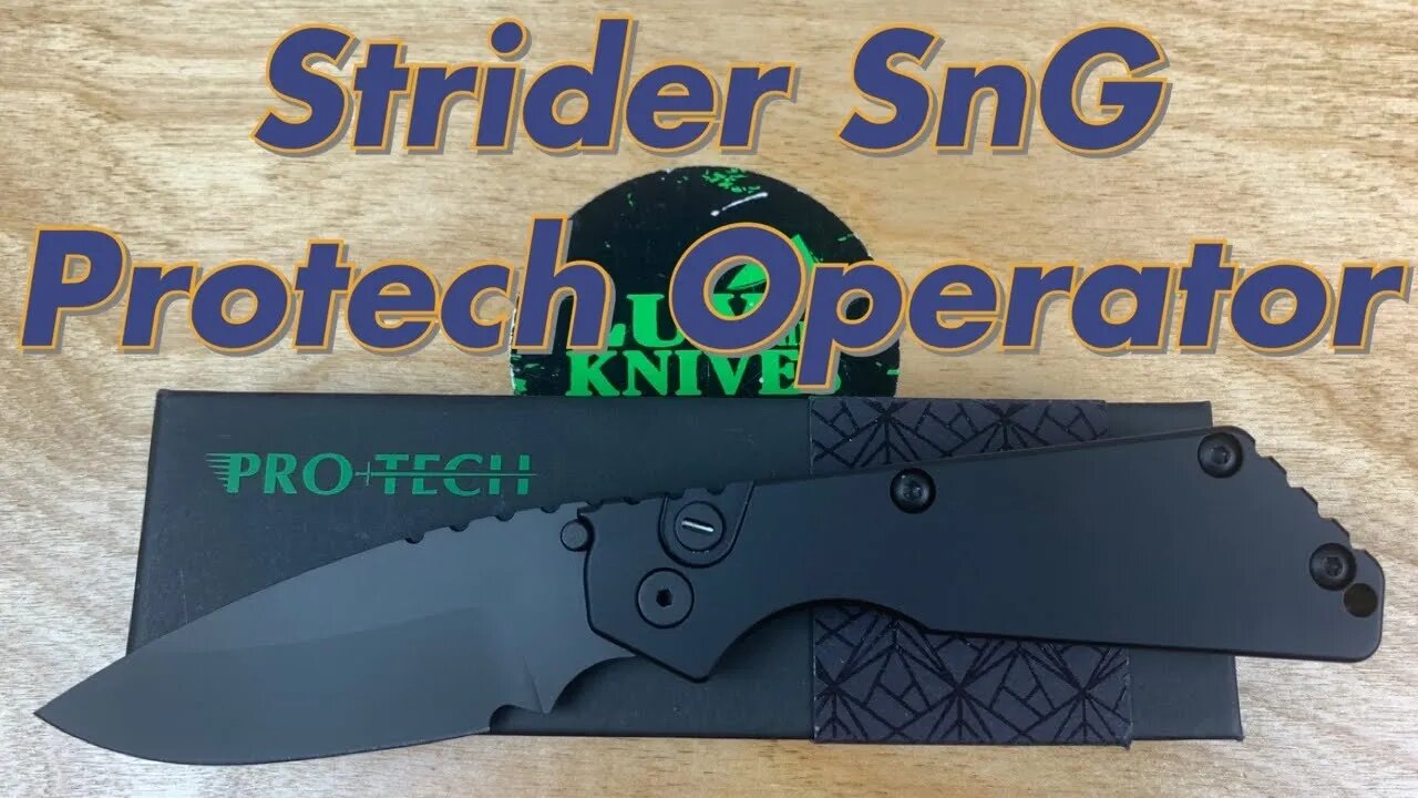 Strider SnG Pro-tech Operator / includes disassembly / the only way to operate !!