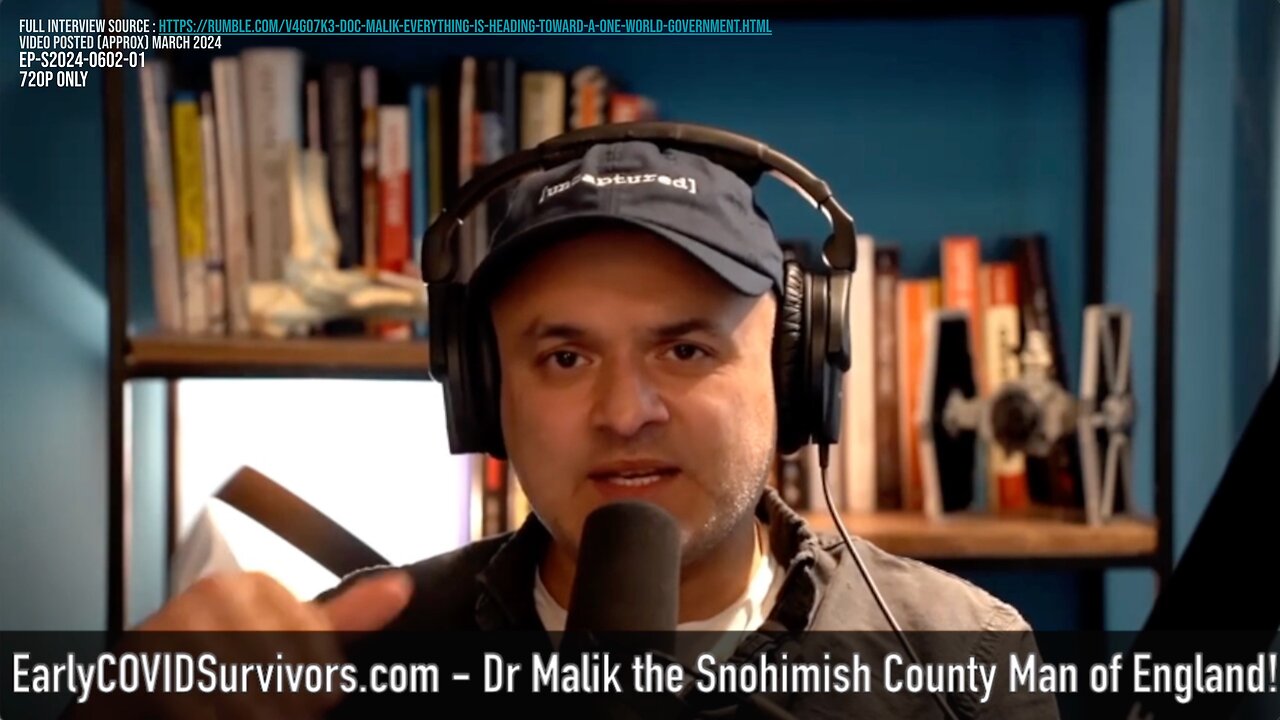 Dr Malik joins EarlyCOVIDSurvivors (Jan 2020 survival); Tells Hrvoje of his STRANGE illness