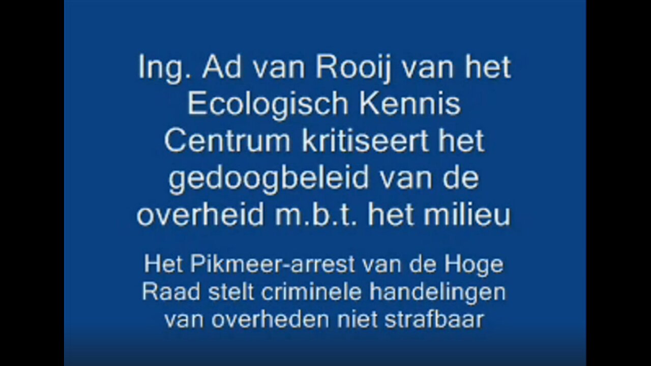 2 maart 2001 Gedoogbeleid als gevolg van Pikmeer-arresten