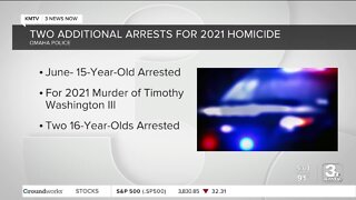 Omaha police announce 2 more teen suspects arrested in connection to 2021 homicide