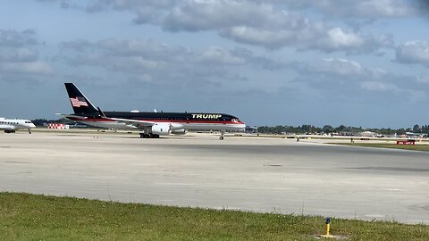 Trump leaving PBI 4/2/24