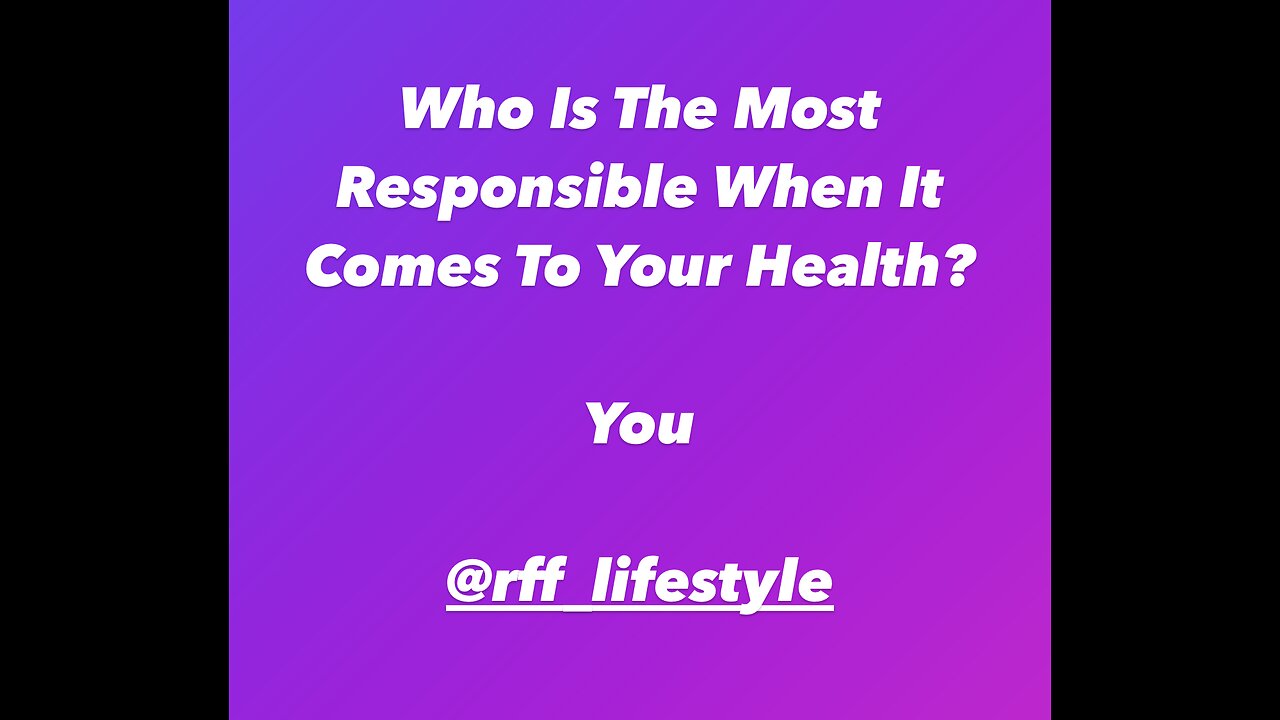 Responsibility in Health