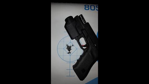 G22 accuracy test at a pro gun range