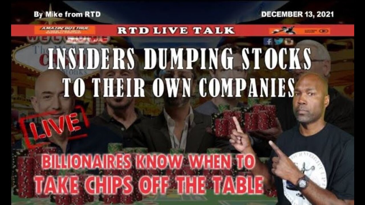 Insiders Dump Stocks To Their Own Companies At Record Pace | The People's Talk Show