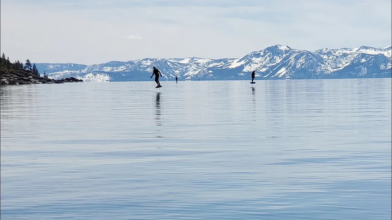 Ares had a beautiful day at Tahoe