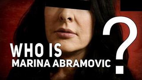 Who is Marina Abamovic A Jay Myers Documentary