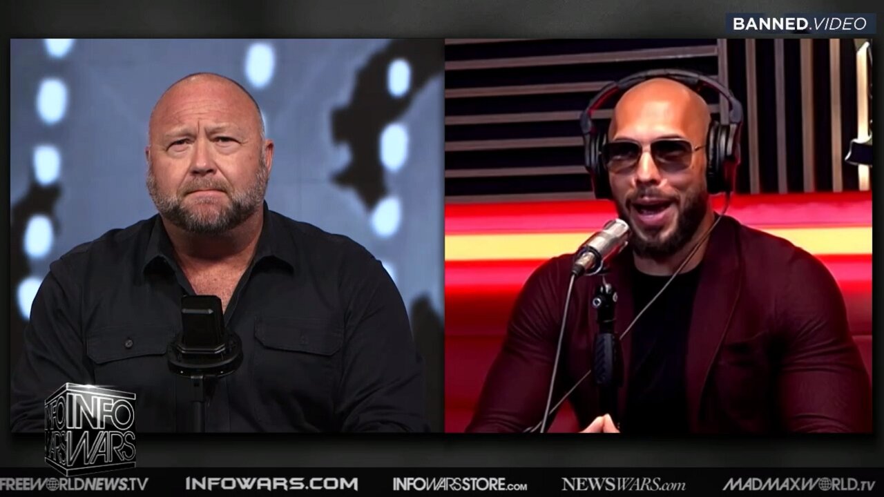 ALEX JONES💥INTERVIEWS🔥ANDREW TATE💥In NEW💣EXPLOSIVE💥MUST SEE👀INTERVIEW🔥This Will🧠BREAK🔨THE👨💻MATRIX💥🔥😎