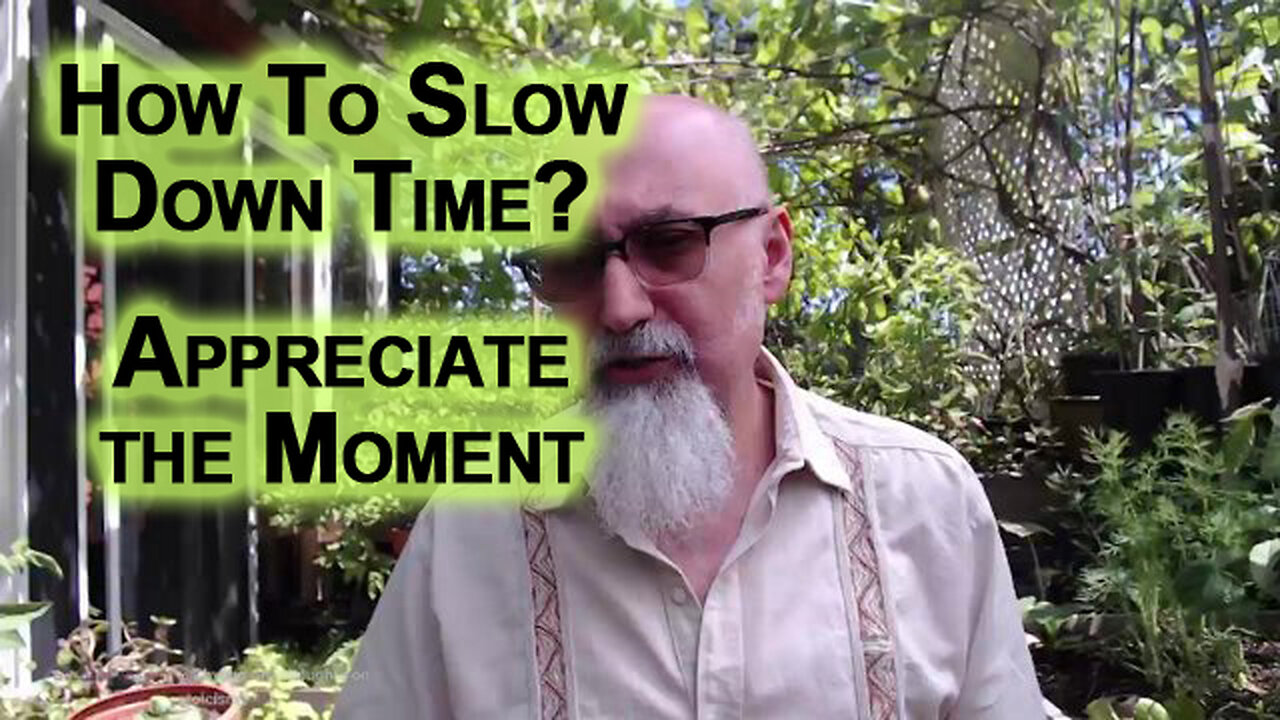 How To Slow Down Time? Appreciate the Moment... and a Kitty Cat Jump [Advice, Motivation]