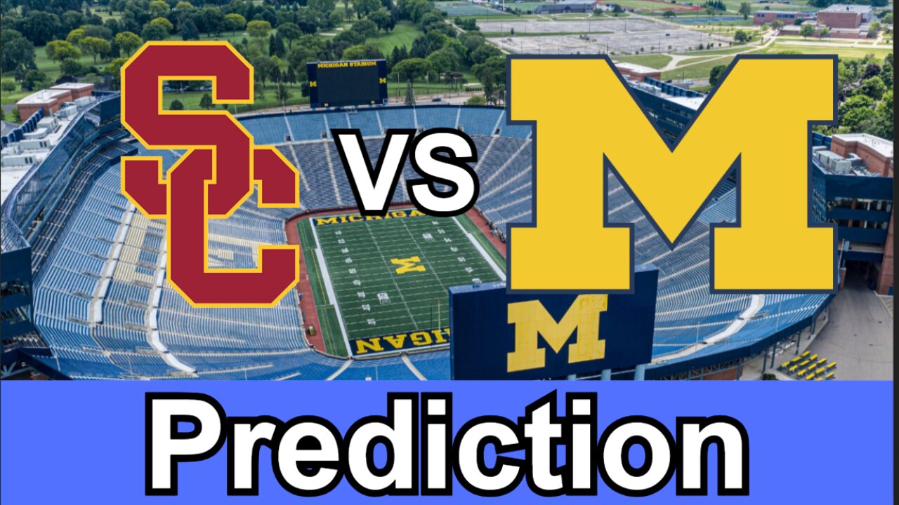 USC vs Michigan CFB Prediction!!!/Will Michigan get blown out again? #cfb