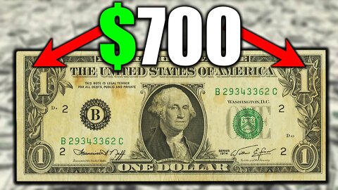 Go to the BANK and LOOK for these RARE and VALUABLE DOLLAR BILL ERRORS!!