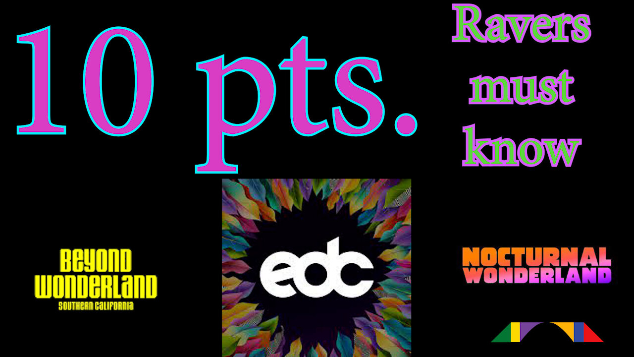 10 pts ravers must know before an EDM Festival