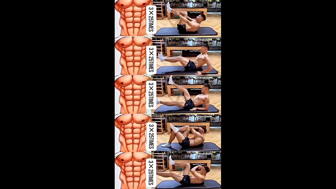 💪🏋️how to making six pack?