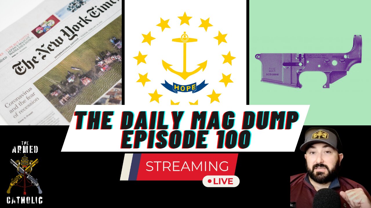 DMD #100 - NYT Admits Post COVID Gun Surge | Chicago Democrat Wants To Tax AR Lowers | 6.27.23