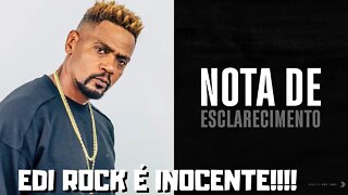 EDI ROCK PUBLICA NOTA OFICIAL SOBRE A ACUSAÇÃO DE ESTUPR0 E DEXTER RESPONDE...