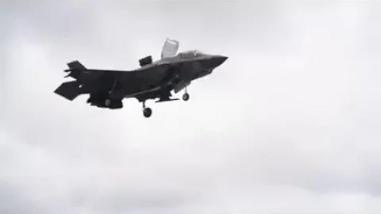 New F35 fighter aircraft