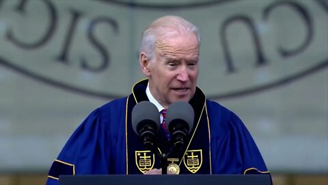 Roman Catholic U.S. President Joe Biden, Praises his Master in Rome (mirrored)