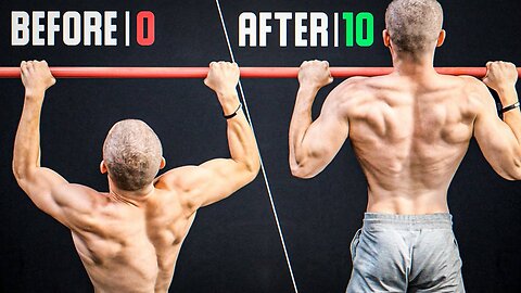 "Can't Do 10 Pull Ups? Start Doing THIS (30 Days Results) 💪....